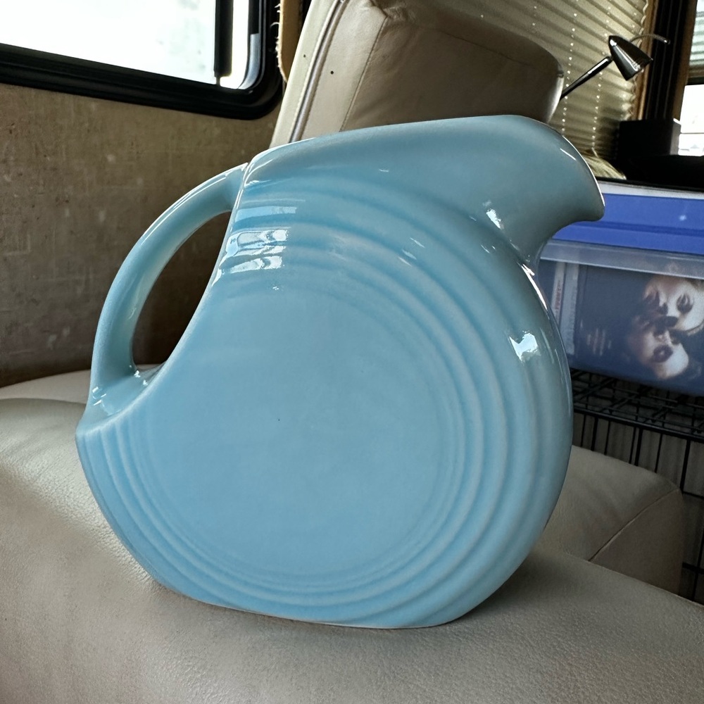 Fiestaware 28oz Medium Disk Pitcher SKY